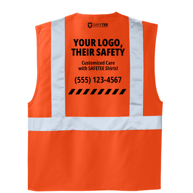 SAFETEE - CornerStone® - ANSI 107 Class 2 Safety Vest Thumbnail
