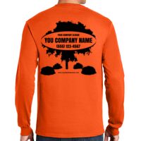 SAFETEE - Gildan® - Ultra Cotton® 100% US Cotton Long Sleeve T-Shirt with Pocket Thumbnail